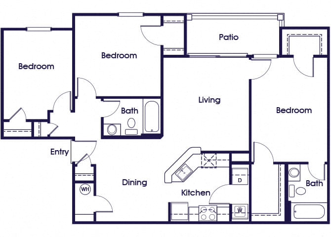 Suite A Floorplan